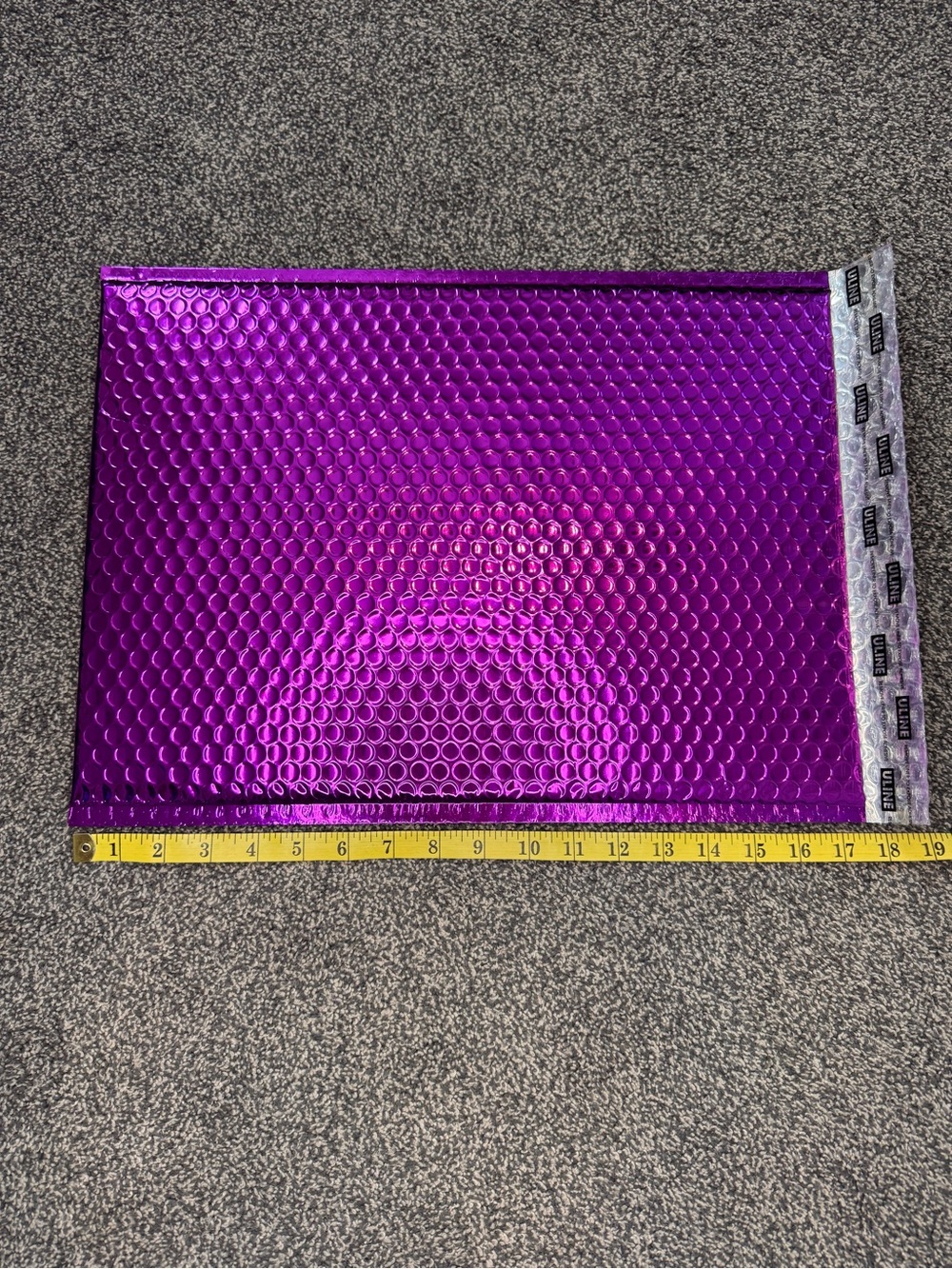 (20) Purple Metallic Bubble Mailer Padded Envelope 17x13